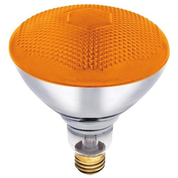 Westinghouse Westinghouse 441100 100 watt BR38 Incandescent Flood Light Bulb; Amber 441100 - main